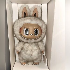 THE MONSTERS - ANGEL IN CLOUDS Vinyl Face Doll (Large Labubu aka Zimomo)